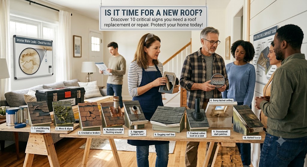 10 Ways to Determine When You Need a Roof Replacement or Repair