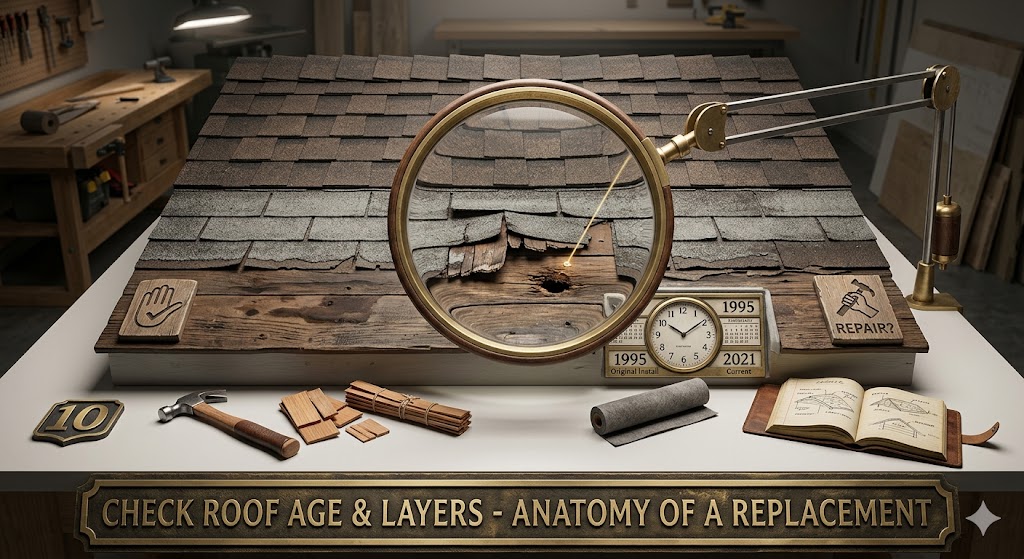 Check the Roof's Age Check the Roof's Age