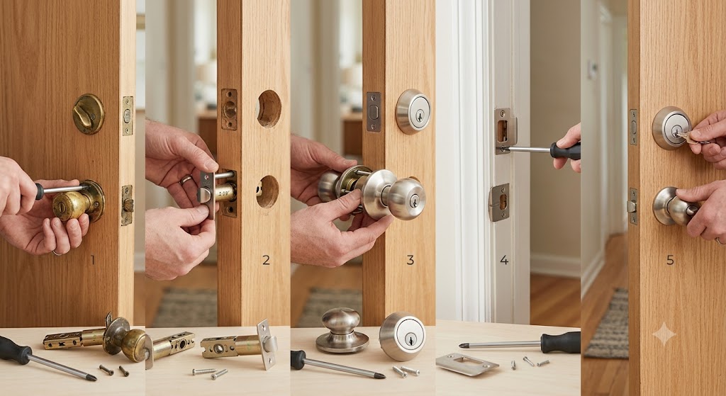 How to Replace a Door Lockset: Step-by-Step DIY Guide | Tricks and Tips for Life