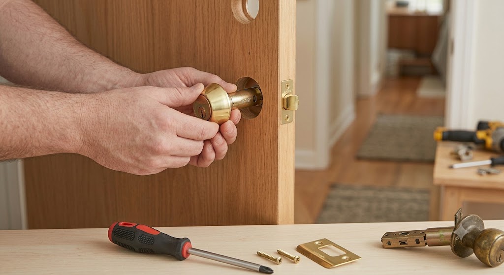 2. Prepare and Install the New Latch
