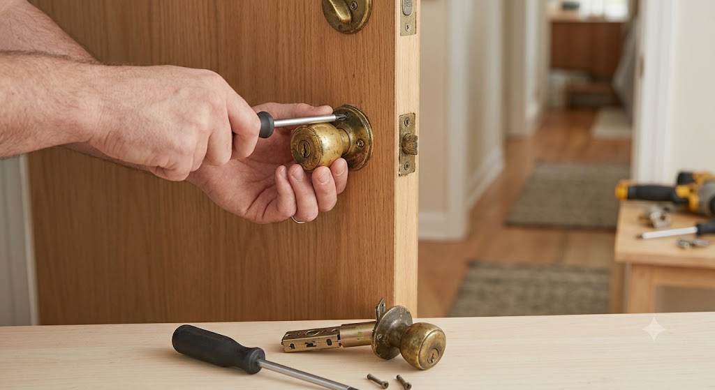 1. Remove the Old Lockset