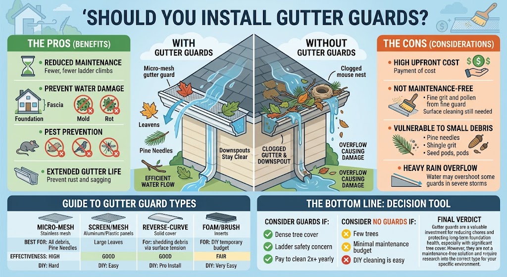 Should You Install Gutter Guards?