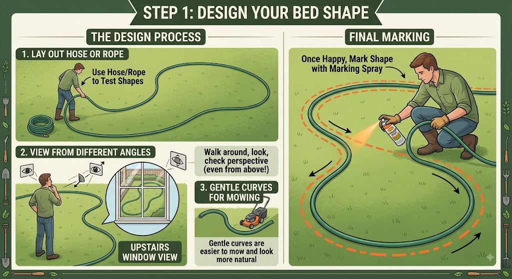 Step 1: Design Your Bed Shape