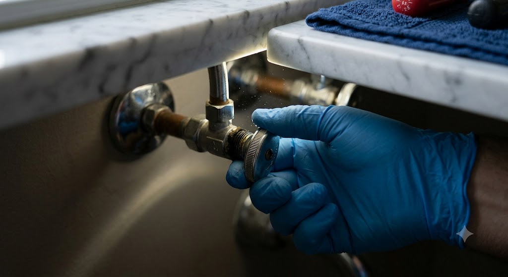 Step 3: Shut Off the Water Supply Step 3: Shut Off the Water Supply