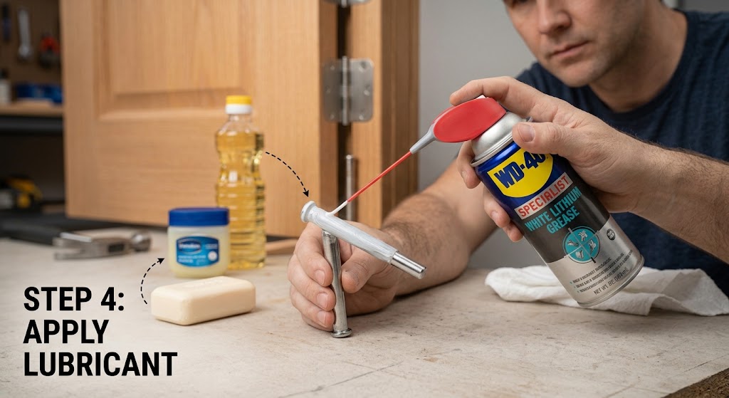Step 4: Apply Lubricant