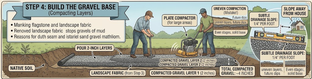 Step 4: Build the Gravel Base