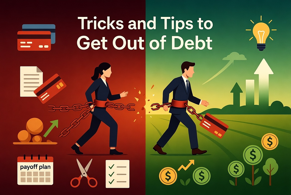 Tricks and Tips to Get Out of Debt