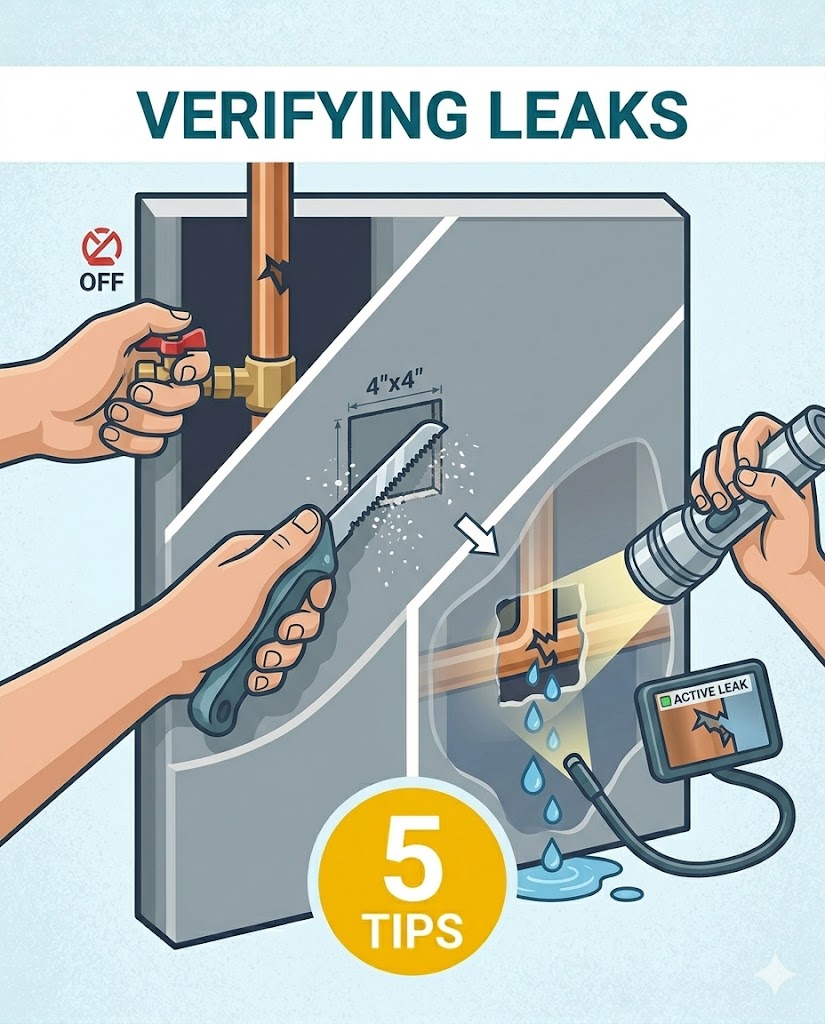 Verifying Using Inspection Holes